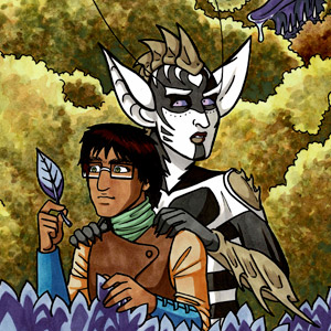 Valley of the Silk Sky - Medicine Run - queer YA sci-fi comic