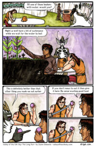 Valley of the Silk Sky queer YA sci-fi webcomic - page 119
