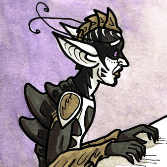 Valley of the Silk Sky - queer YA sci-fi webcomic - Hali