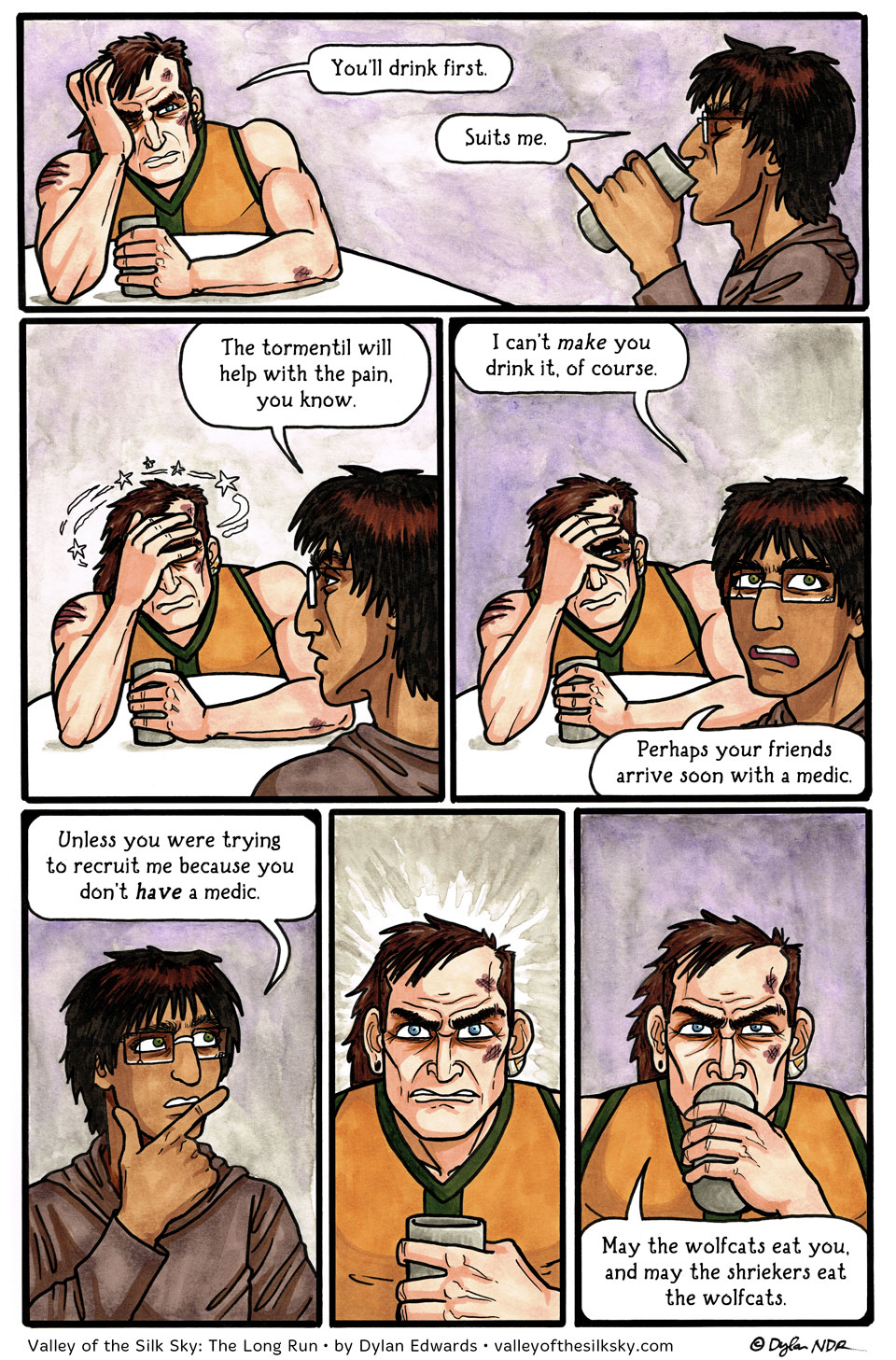 Valley of the Silk Sky: The Long Run - page 123